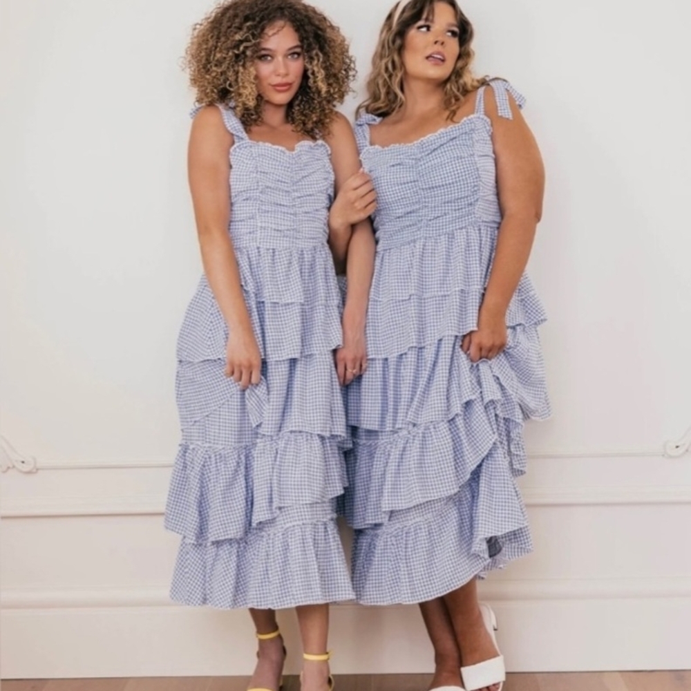 Blue Estella Dress by JessaKae
